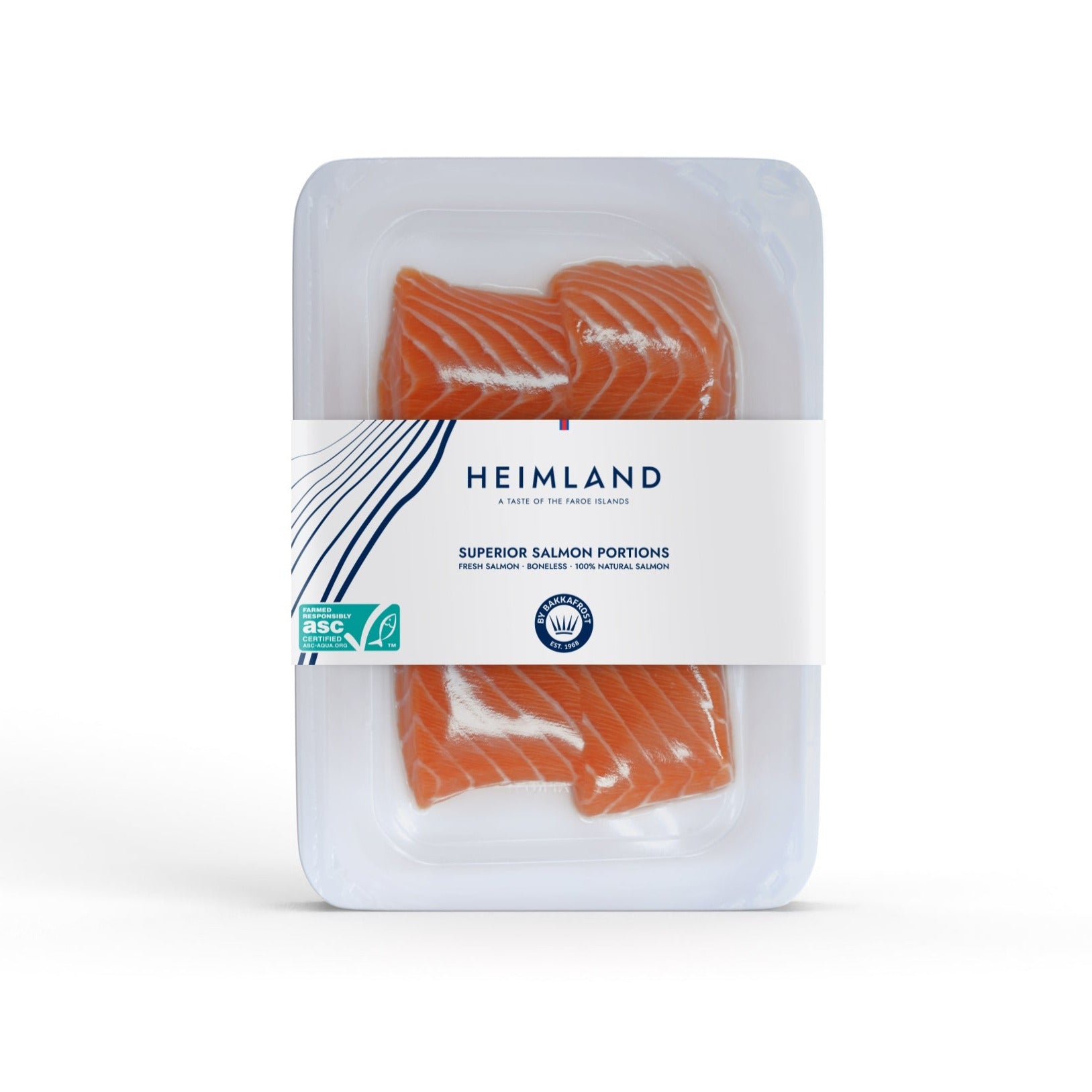 Fresh salmon portions • 2x125g (250g)