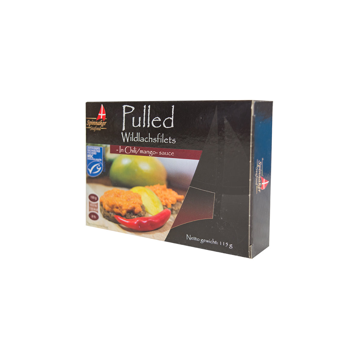 Canned pulled wild salmon (MSC)