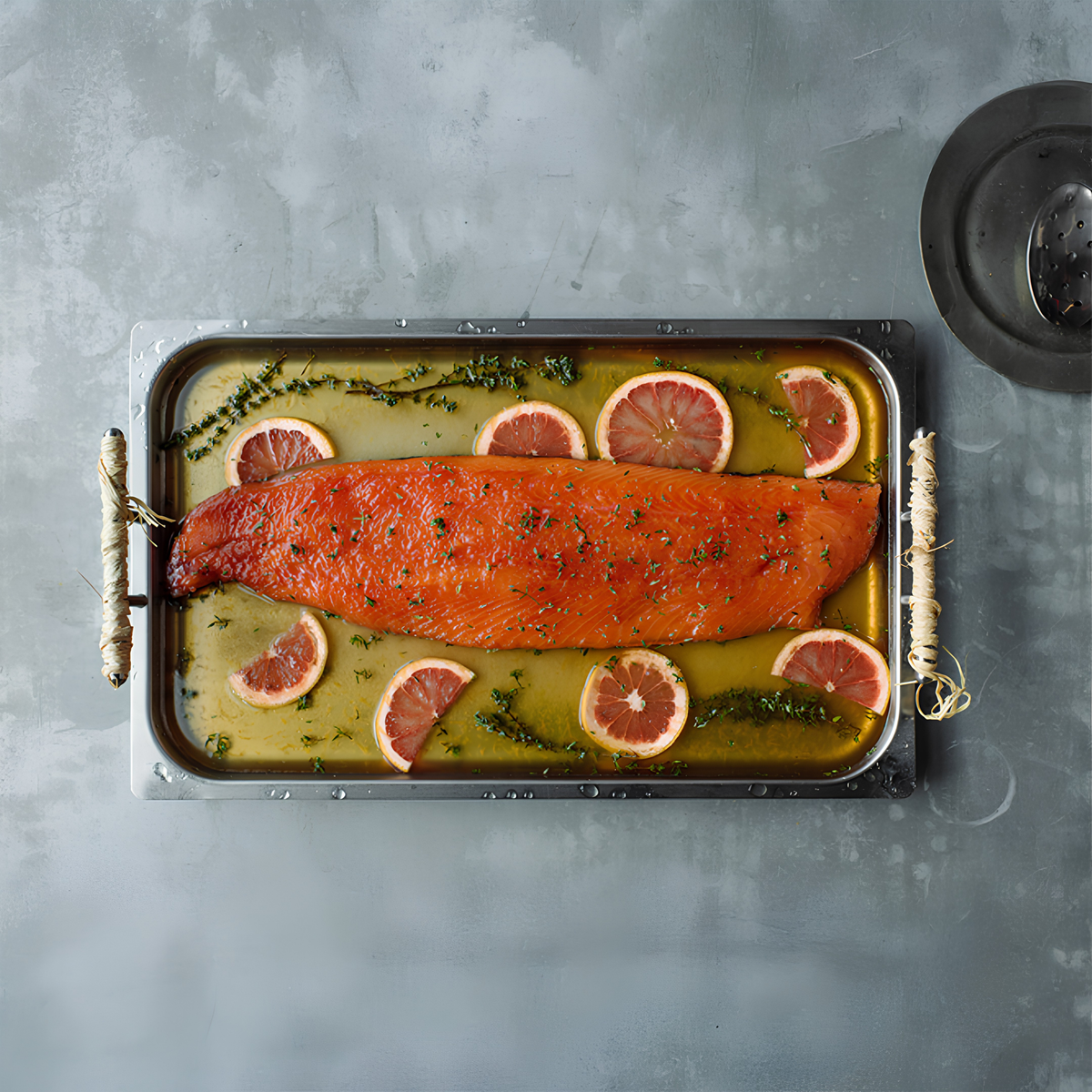 Citrus Salmon Side