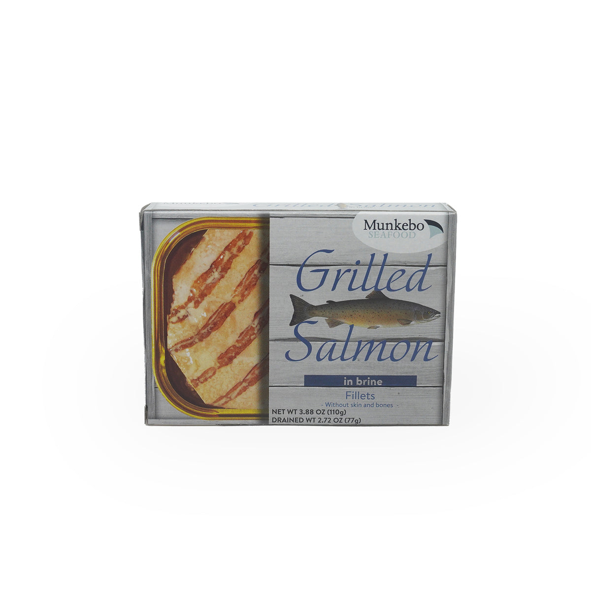 10 pièces • Filets de saumon grillés en saumure