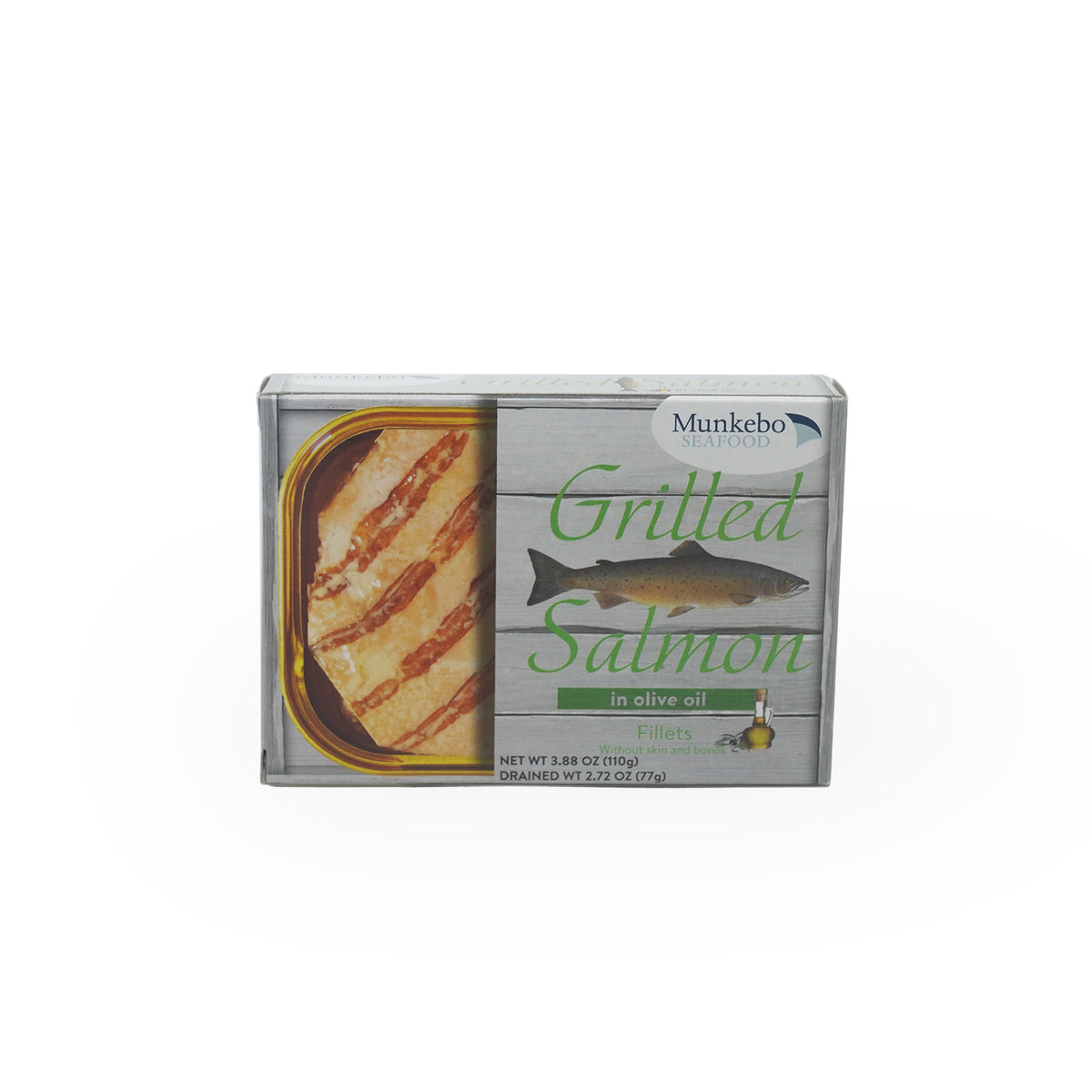10 pièces • Filets de saumon grillés à l'huile d'olive
